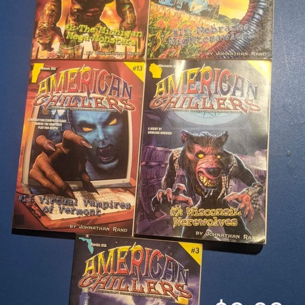 American & Michigan Chillers book collection